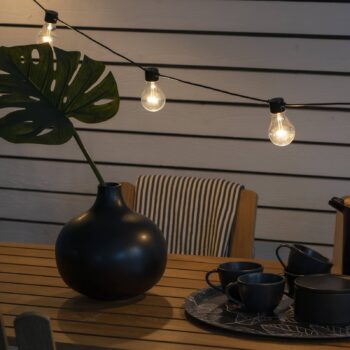 LED svetelná reťaz pivná záhrada základná sada, jantárová