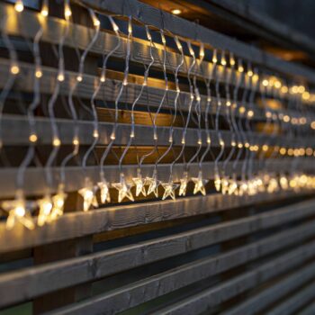 LED svetelná sieť StarNet číry plast dĺžka 480cm 160 LED diód