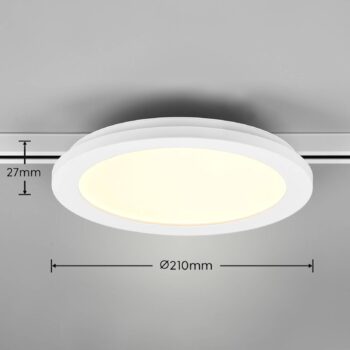 LED svetlo Camillus pre DUOline, biele, Ø 26 cm