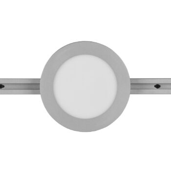 LED svetlo Camillus pre DUOline, titán, Ø 17 cm