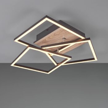 LED svetlo Mobile 3-pl. diaľkové ovládanie drevo