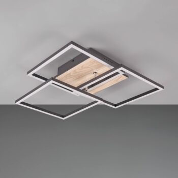 LED svetlo Mobile 3-pl. diaľkové ovládanie drevo