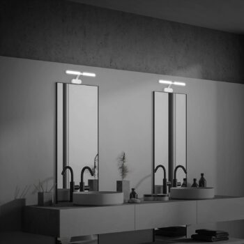 LED svetlo Runt IP44 konzola 4 000 K chróm matná