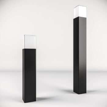 LED svetlo na chodník OOL-50018, hliník, výška 80 cm
