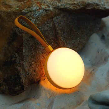 LED svietidlá Bring to go Ø 12 cm biela/žltá
