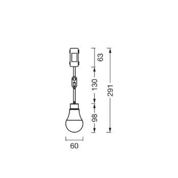 LED svietidlo A75 10W 840 1055 lm pripojovací box, 3-pack