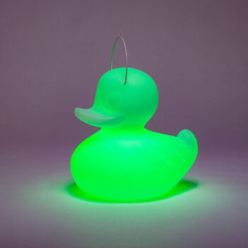 LED svietidlo DUCK-DUCK S do exteriéru v žltej