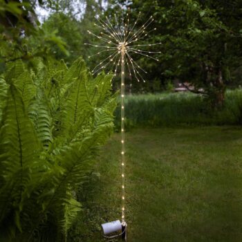 LED svietidlo Firework Outdoor teplá biela batéria