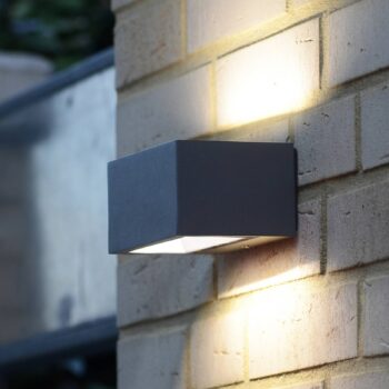 LED svietidlo Gemini 22 cm 3 000 K antracitová