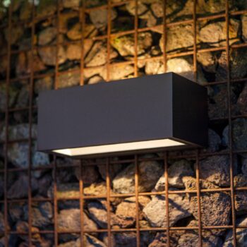 LED svietidlo Gemini 22 cm 3 000 K antracitová