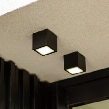 LED svietidlo Gemini XS, 4 000 K antracitová