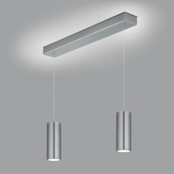 LED svietidlo Helli up/down 2-pl. nikel matná