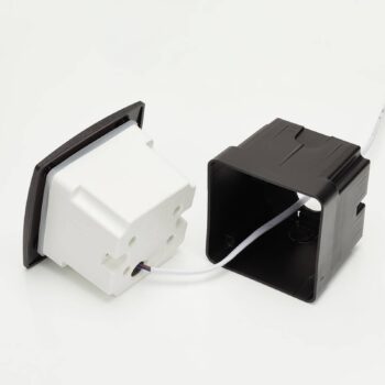 LED svietidlo Leti 100 Square čierne 3W CCT