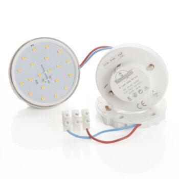 LED svietidlo Leti 300–VP čierne 2 x 3W CCT