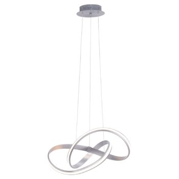 LED svietidlo Melinda 30W stmievateľné oceľovosivé
