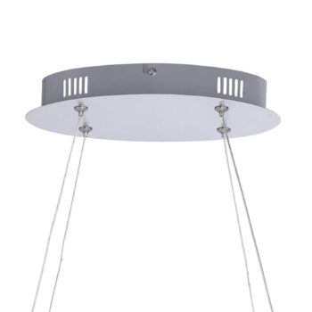 LED svietidlo Melinda 38W stmievateľné oceľovosivá
