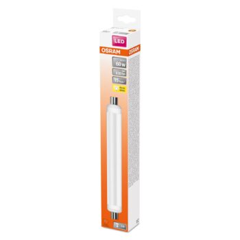 LED trubicová žiarovka OSRAM S19 9 W, 2 700 K, 830 lm