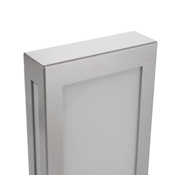 LED vonkajšie nástenné svietidlo Aqua Rain Mini, nerezová oceľ