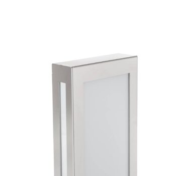 LED vonkajšie nástenné svietidlo Aqua Rain Mini, nerezová oceľ