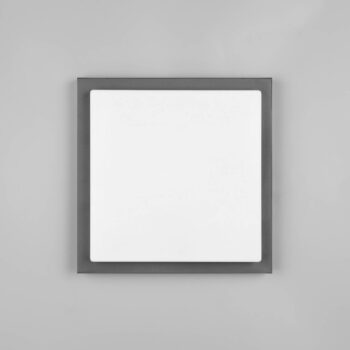 LED vonkajšie nástenné svietidlo Bermejo, hranaté, senzor, CCT, antracitová
