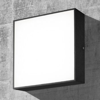 LED vonkajšie nástenné svietidlo CMD 9024, 24 x 24 cm