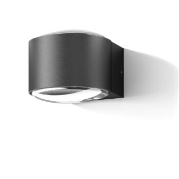 LED vonkajšie nástenné svietidlo CMD 9029 so sklenenými šošovkami