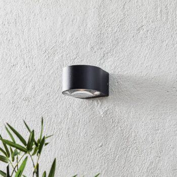 LED vonkajšie nástenné svietidlo CMD 9029 so sklenenými šošovkami