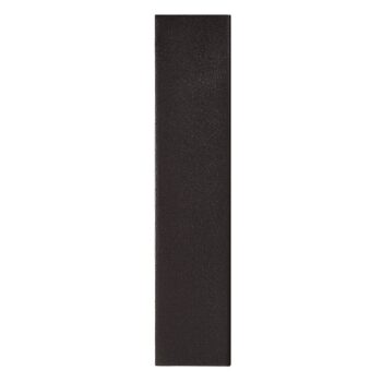 LED vonkajšie nástenné svietidlo Fold Seaside up/down, 15 x 21 cm, čierne
