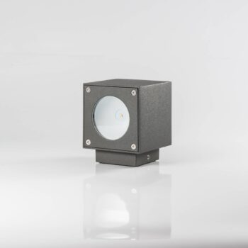 LED vonkajšie nástenné svietidlo Jarno, antracitová farba, sada 2 ks, kov, 9 cm