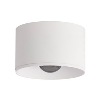 LED vonkajšie stropné bodové svetlá S134 Ø 6,5 cm, pieskovo biele