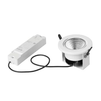 LED vstavané bodové svietidlo Zipar Nastaviteľné 12W 4 000K