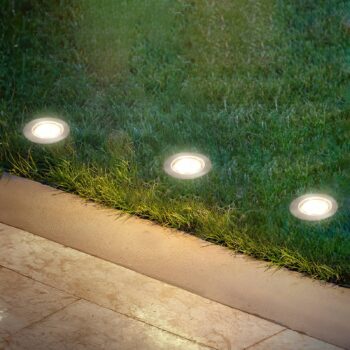 LED vstavaný bodový svietidlo 3914032 IP67 12V 3xštartovací set 4,5cm nerezová