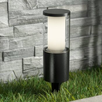 LED zapichovacie svietidlo Carlo čierne 25cm 3,5W