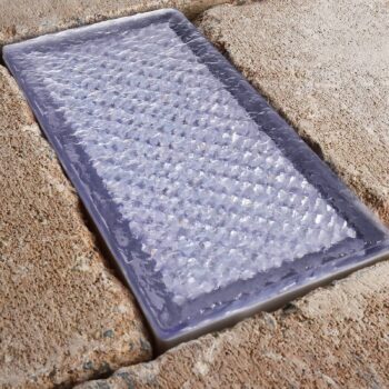 LED zapustené podlahové svietidlo Tabit, 10 x 20 cm, pochôdzne