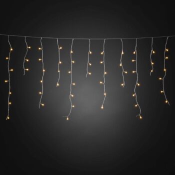 LED záves Mrznúci dážď ovládateľný aplikáciou 200p