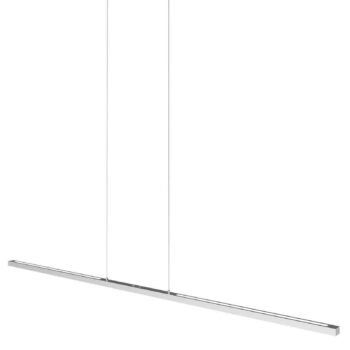 LED závesné svetlo Bande, 155 cm, hore/dole, oceľ, CCT, stmievač
