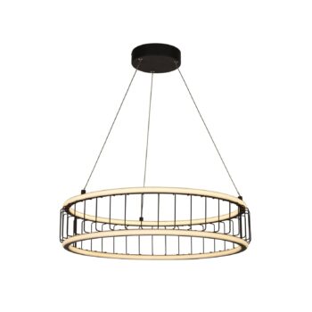 LED závesné svetlo Klietka Ø 57,5 cm