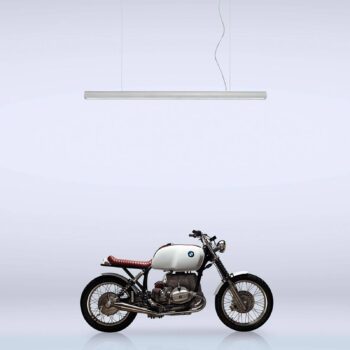 LED závesné svetlo Materica beam 150 cm betón