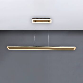 LED závesné svetlo Solaris 3-Step-dim zlatá 120 cm