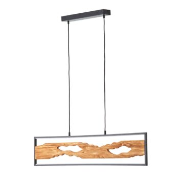LED závesné svietidlo Chaumont z dreva