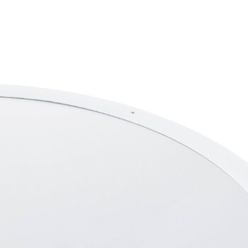 LED závesné svietidlo PANEL, biele, Ø 63 cm, kov, CCT, stmievateľné, 50 W