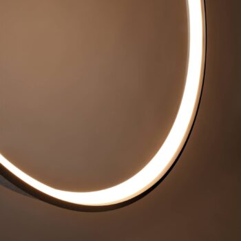 LED závesné svietidlo Rio 55, vertikálne 3 000 K čierne
