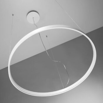 LED závesné svietidlo Rio 78, horizontálne, 3 000 K, biele