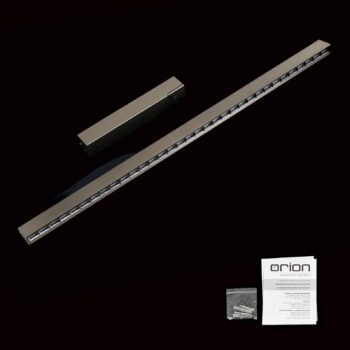 LED závesné svietidlo Tara, farba niklu, dĺžka 120 cm, hliník/oceľ