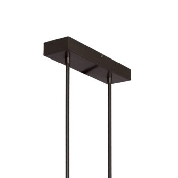 LED závesné svietidlo Zelena, čierne, dĺžka 122 cm, kov, CCT