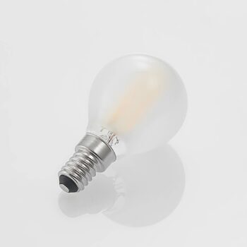 LED žiarovka Arcchio, kvapková žiarovka, E14, 4W, matná 2 700K