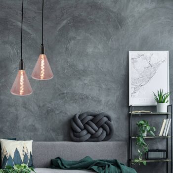 LED žiarovka Dilly E27 4W 2200K stmievateľná, červené tónovanie