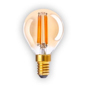 LED žiarovka E14 3,9W 313lm teplá biela stmiev 5ks