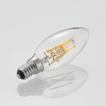 LED žiarovka E14 4W 827 sviečka stmievateľná 3 ks