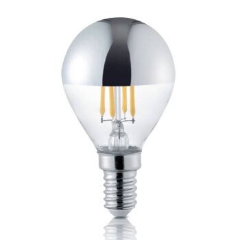 LED žiarovka E14 4W s hlavovým zrkadlom, 2 800K